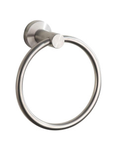 Anillo de Toalla BGL Níquel Cepillado Redondo 100% Acero