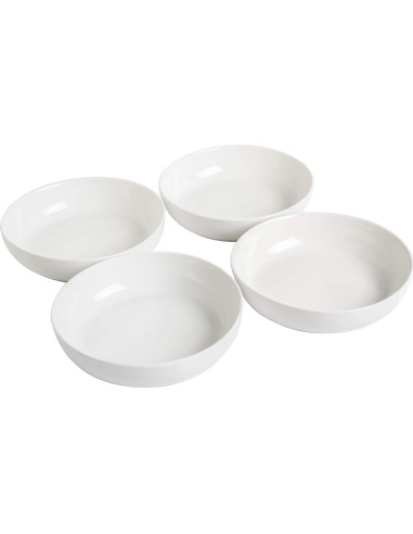 Set de 4 Tazones de Pasta Gibson Home Zen Buffet 21.5cm