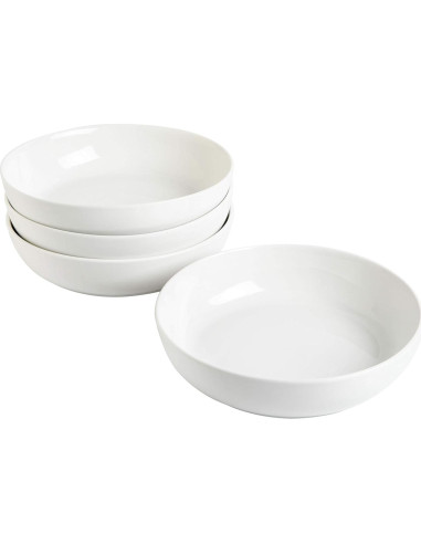 Set de 4 Tazones de Pasta Gibson Home Zen Buffet 21.5cm