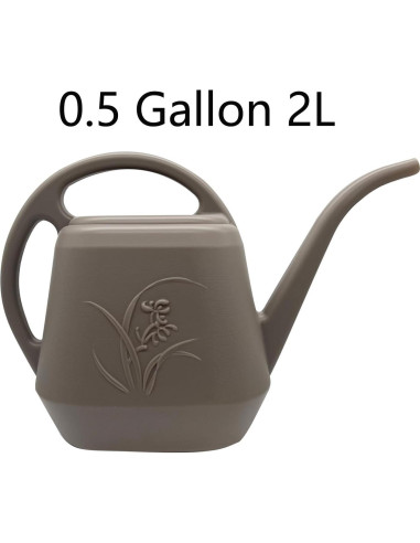 Regadera TTAOE GN 1.89L con Pico Largo para Jardín