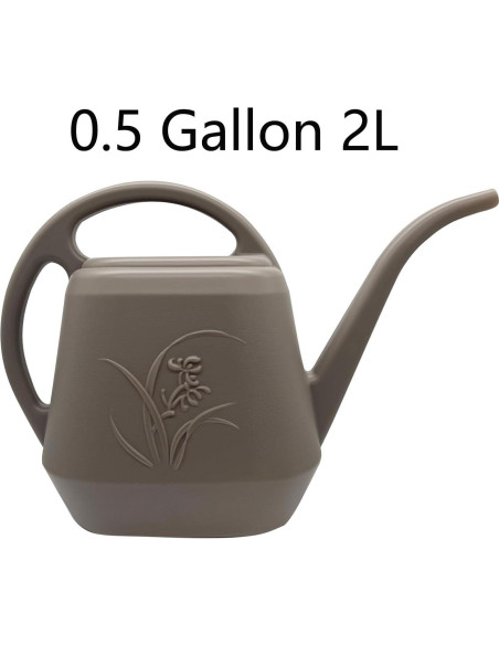 Regadera TTAOE GN 1.89L con Pico Largo para Jardín