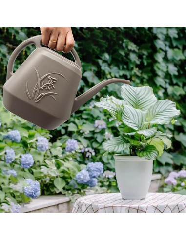 Regadera TTAOE GN 1.89L con Pico Largo para Jardín