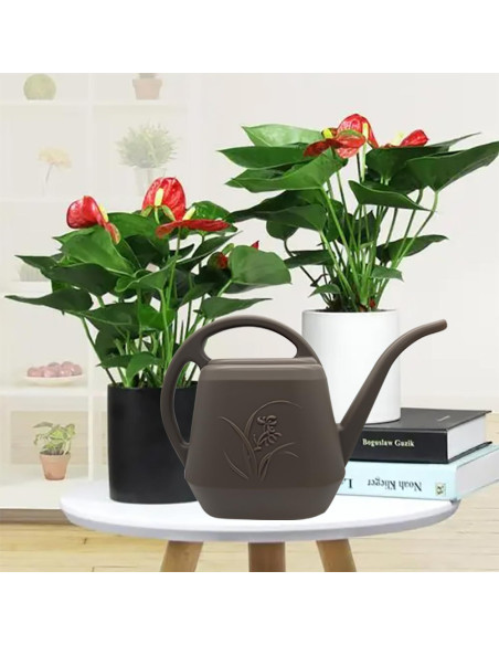 Regadera TTAOE GN 1.89L con Pico Largo para Jardín