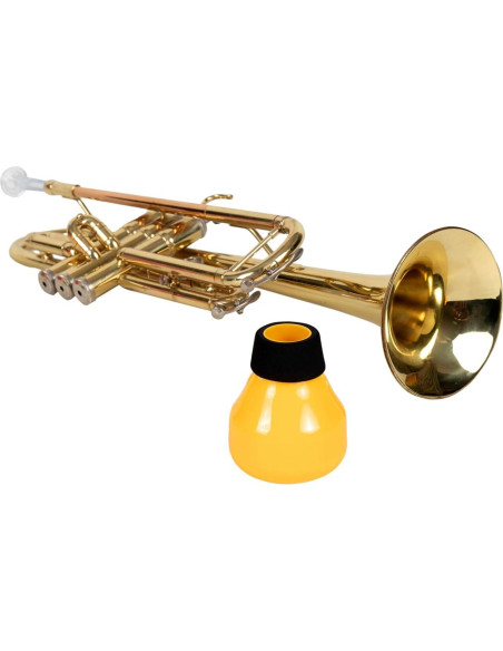 Silenciador de Trompeta PAMPET ZOE Amarillo Ligero