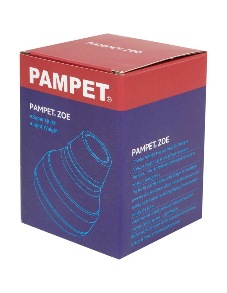 Silenciador de Trompeta PAMPET ZOE Amarillo Ligero
