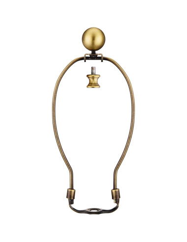 Soporte de Lámpara Canomo 20.3cm Latón Antiguo 1 Paquete