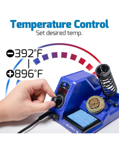 Estación de Soldadura WEP 926LED V3 Compacta con Accesorios