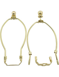 Soporte de Pantalla de Lámpara MARRTEUM 12.7cm Dorado 2set 2