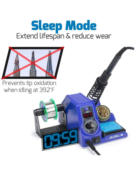 Estación de Soldadura WEP 926LED V3 Compacta con Accesorios