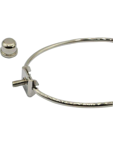 Soporte de Lámpara de Níquel Qcworldwide 20.8 cm Ajustable