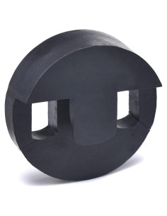 Silenciador de Chelo Tourte Goma 3.51x1.27cm Negro