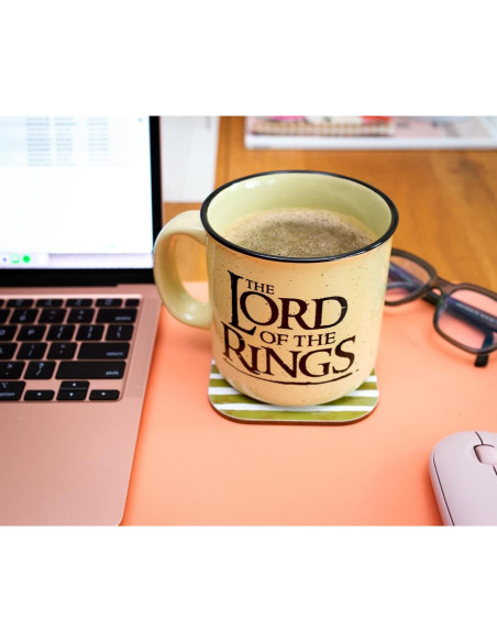 Taza de Cerámica Élfica Gondor Silver Buffalo 591 ml