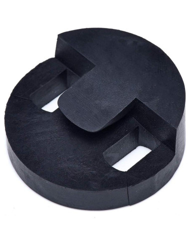 Silenciador de Chelo Tourte Goma 3.51x1.27cm Negro