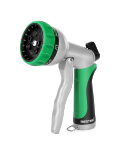 Boquilla de Manguera Restmo 7 Patrones Ajustables Metal