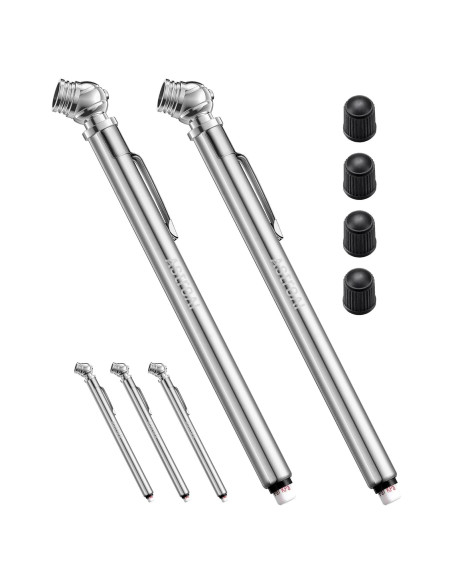 Medidor de Presión de Neumáticos AstroAI 2 Paquetes 10-75 PSI