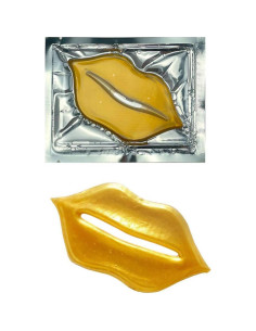 30 Mascarillas Hidratantes para Labios Ruzzut Dorado 2