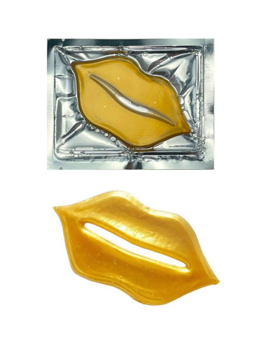 30 Mascarillas Hidratantes para Labios Ruzzut Dorado