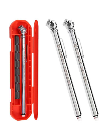 Medidor de Presión de Neumáticos ETENWOLF 10-120 PSI Acero Inoxidable