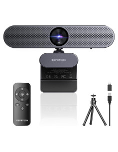 Cámara Web DEPSTECH DW50 4K Ultra HD con Control Remoto