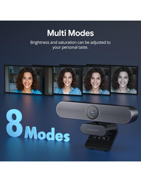 Cámara Web DEPSTECH DW50 4K Ultra HD con Control Remoto