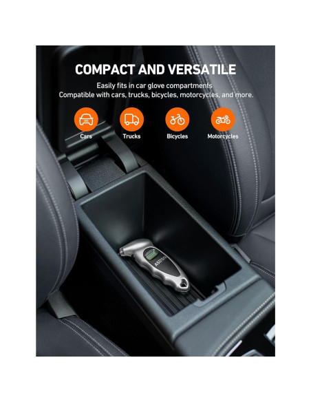 Medidor de Presión de Neumáticos Digital AstroAI 0-10 Bar