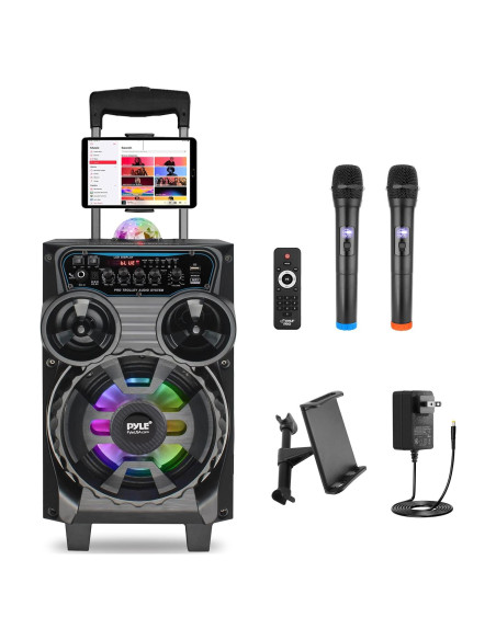 Altavoz PA Bluetooth Pyle PPHP87BTA 580W 20.32cm Karaoke
