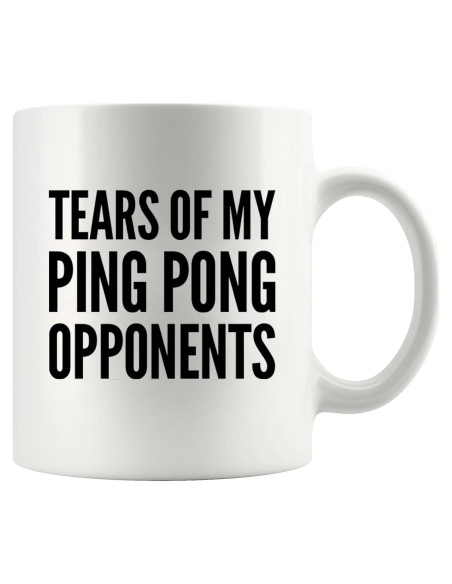 Taza de Cerámica Ping Pong Panvola 326ml Divertida