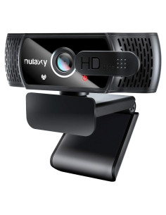 Cámara Web Nulaxy C900 HD 1080p con Micrófono y Cubierta