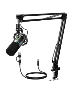 Micrófono Dinámico MAONO PD200XS USB/XLR con RGB