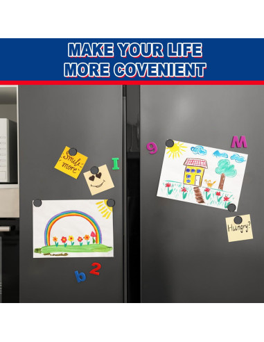 Imanes Cerámicos VSKIZ 25x5mm Adhesivo 24 Piezas