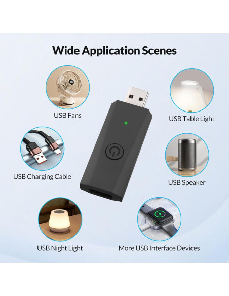 Interruptor USB Inalámbrico Reiie RT040 Control Inteligente