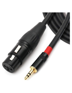 Cable de Audio NANYI 3.5mm a XLR Hembra 10m Estéreo