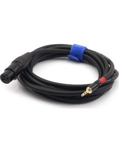 Cable de Audio NANYI 3.5mm a XLR Hembra 10m Estéreo 2