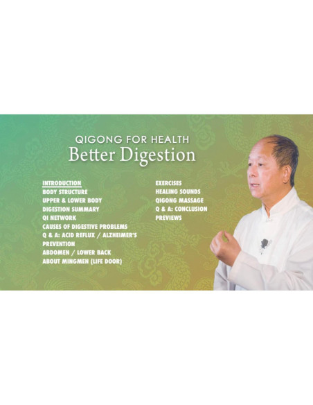 Qigong para la Salud DVD Dr. Yang Mejor Digestión 2h55m