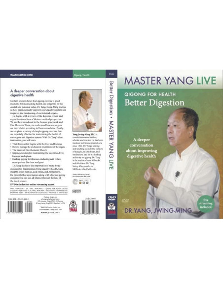 Qigong para la Salud DVD Dr. Yang Mejor Digestión 2h55m