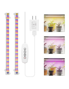 Luces de Crecimiento Mosthink 2 Paquetes LED Espectro Completo