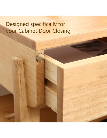 Mousike Imán de Puerta Magnético 4 Paquete Acero Inoxidable