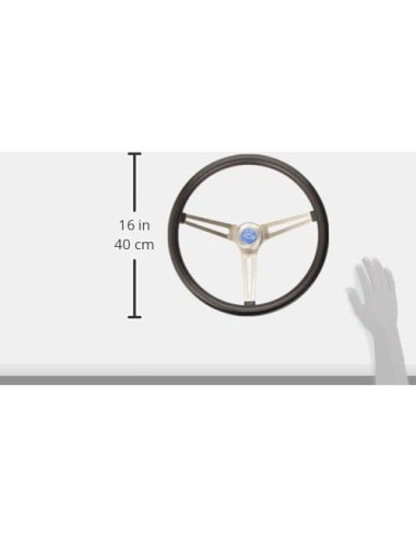 Volante Grant Clásico GM 38 cm con agarre de espuma