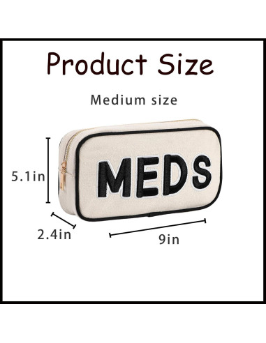 Bolsa de Maquillaje Uekeboag Lona Negra 25x13x6 cm