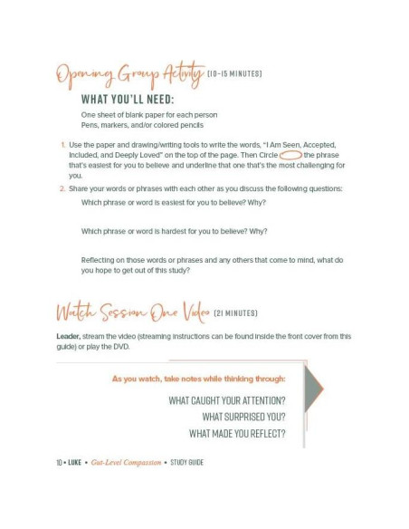 Luke Bible Study Guide plus Streaming Video: Gut-Level Compassion (Beautiful Word Bible Studies)
