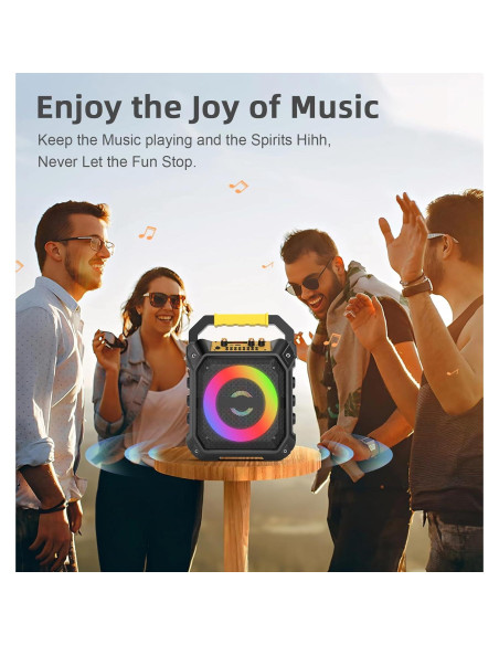 Máquina de Karaoke VS-K170BG con 2 Micrófonos Inalámbricos