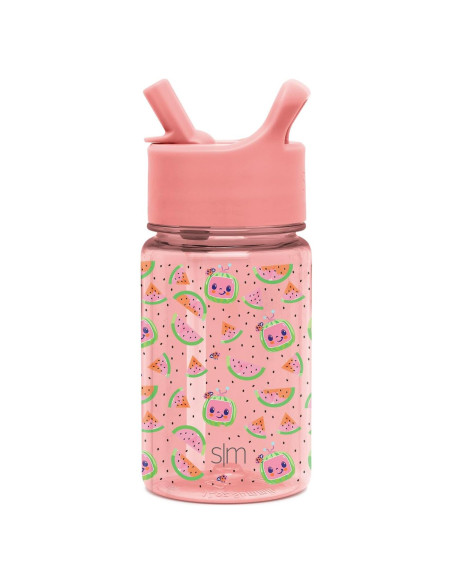 Botella de Agua Simple Modern CoComelon 354 ml Rosa