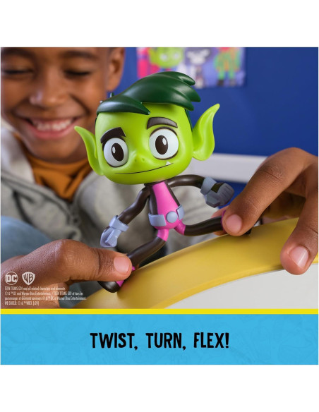 Figura de Acción Beast Boy Twisty Titans - Spin Master