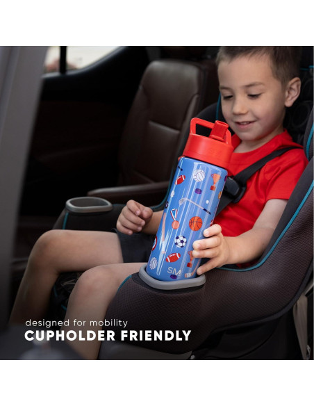 Botella de Agua Aislada Simple Modern Kids 414ml Tie-Dye