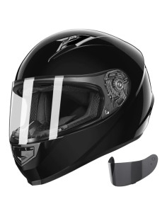 Casco GLX GX11 Integral Negro Extra Grande con Visera