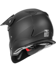 Casco de Motocross GLX GX23 - Negro Mate - Extra Grande 2