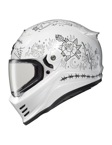 Casco Integral ScorpionEXO Covert FX Litas 2 Blanco Grande