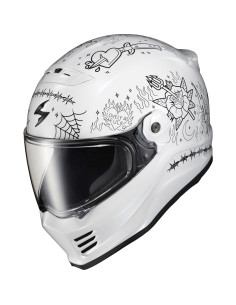 Casco Integral ScorpionEXO Covert FX Litas 2 Blanco Grande 2