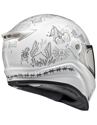 Casco Integral ScorpionEXO Covert FX Litas 2 Blanco Grande