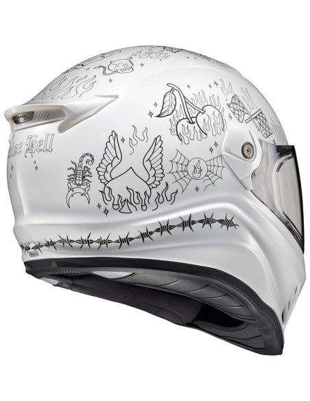 Casco Integral ScorpionEXO Covert FX Litas 2 Blanco Grande
